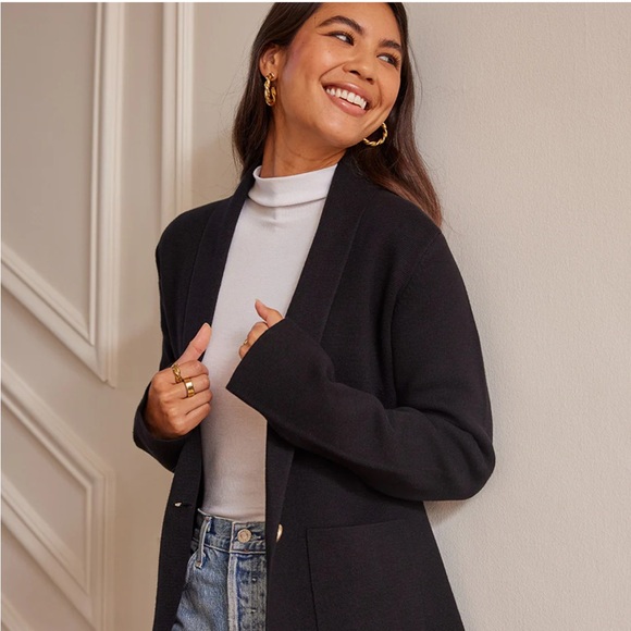 The ribbed sweater blazer! - Picture 5 of 7